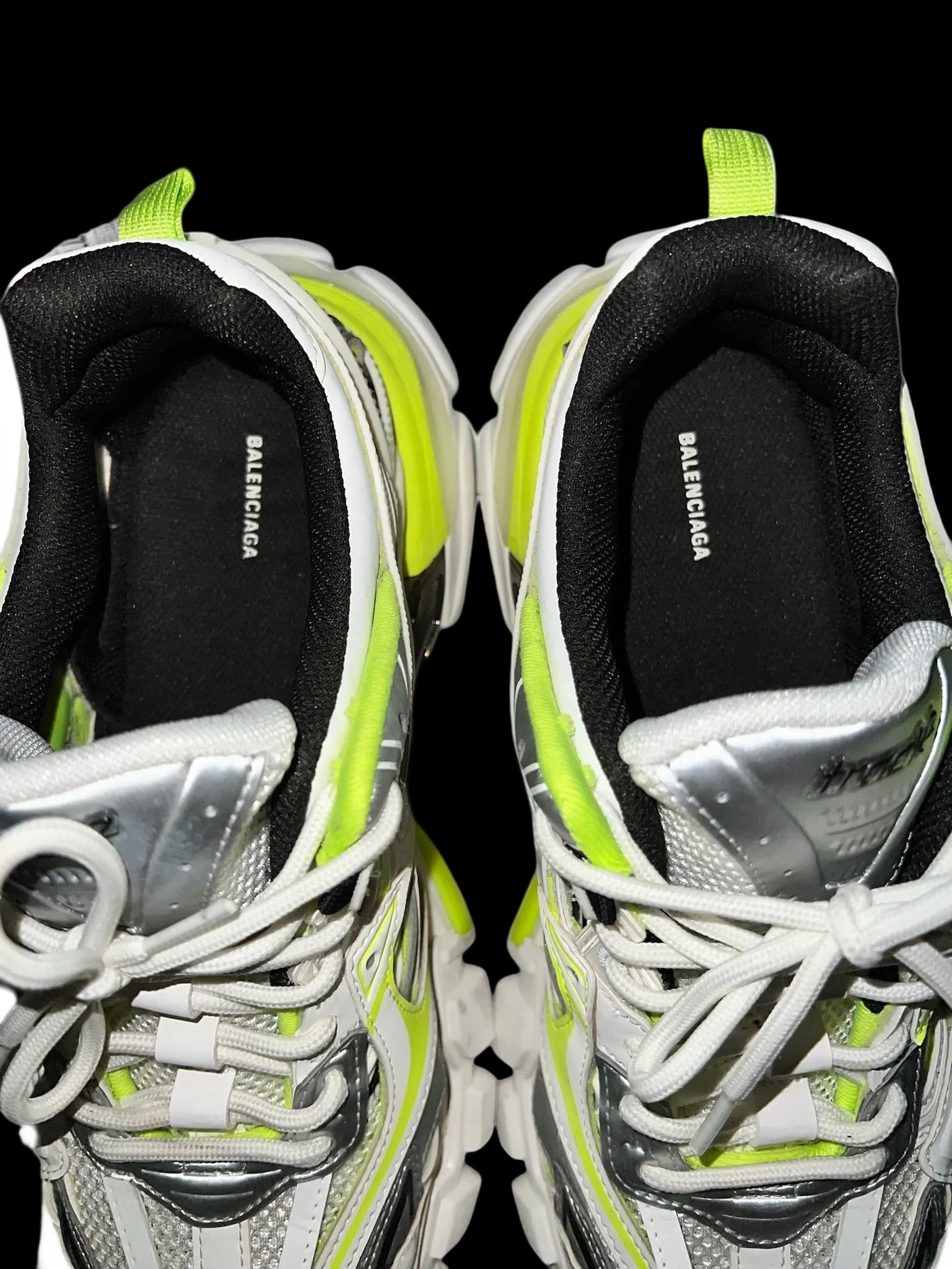 Balenciaga Track Runner White/Green image 3