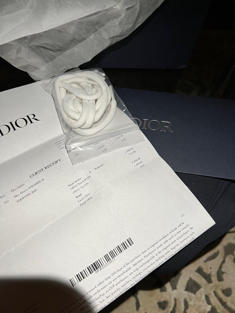 Dior 22 White and Blue