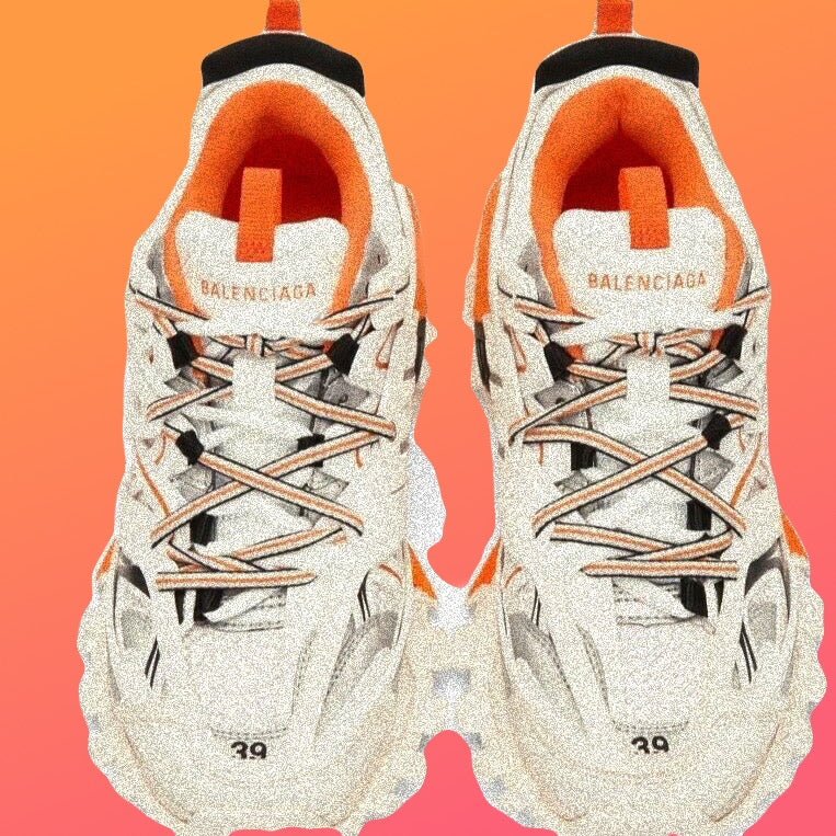 Balenciaga Track White Orange