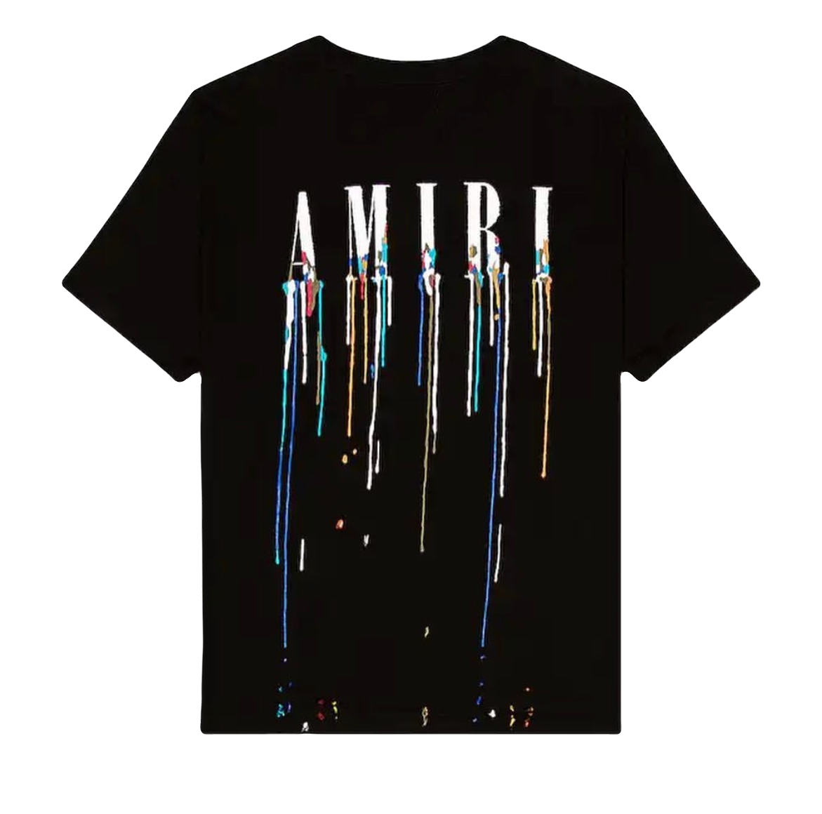 Amiri Paint Drip Logo Tee image 0