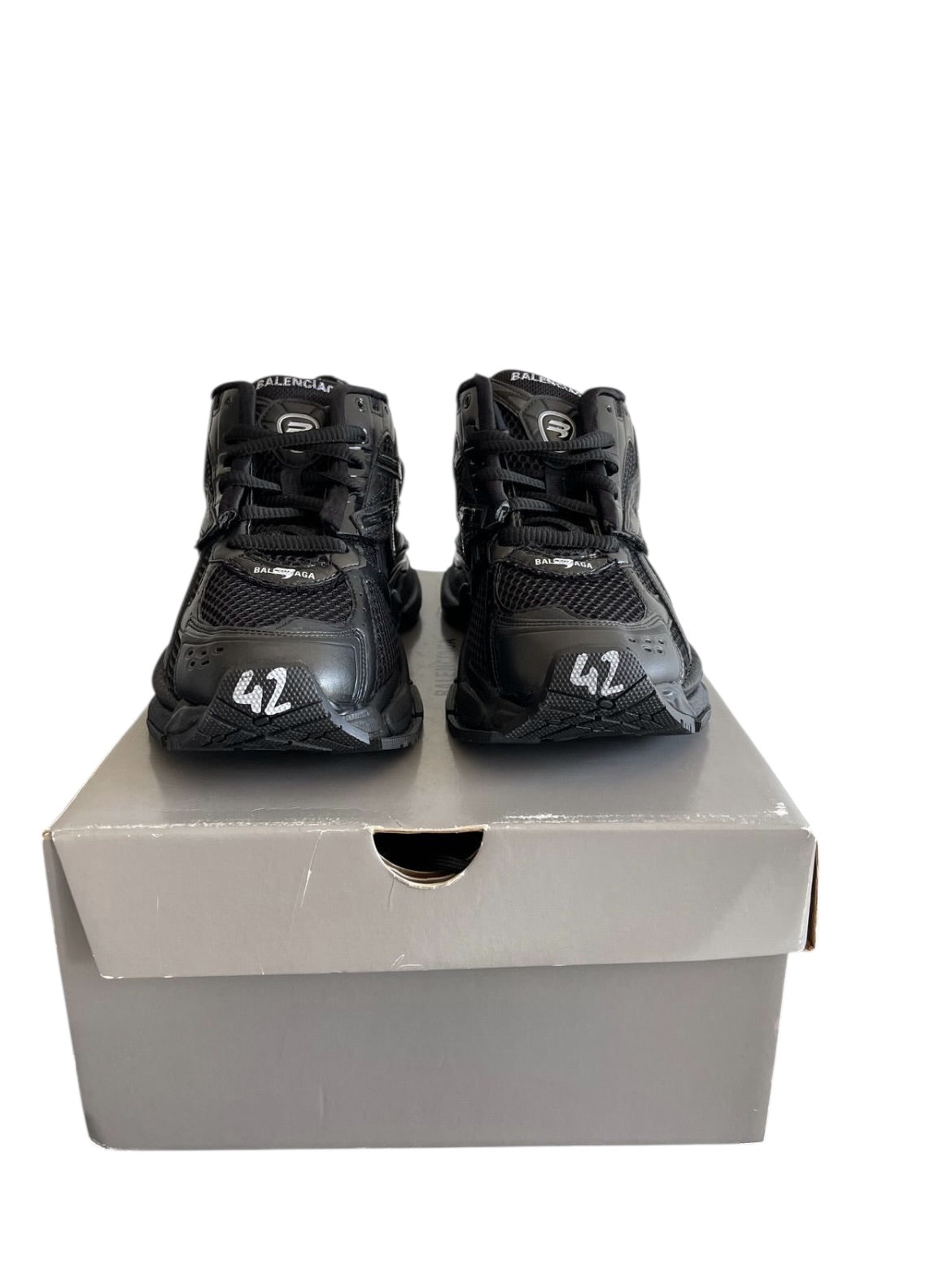 Balenciaga Runner Sneaker Black image 1