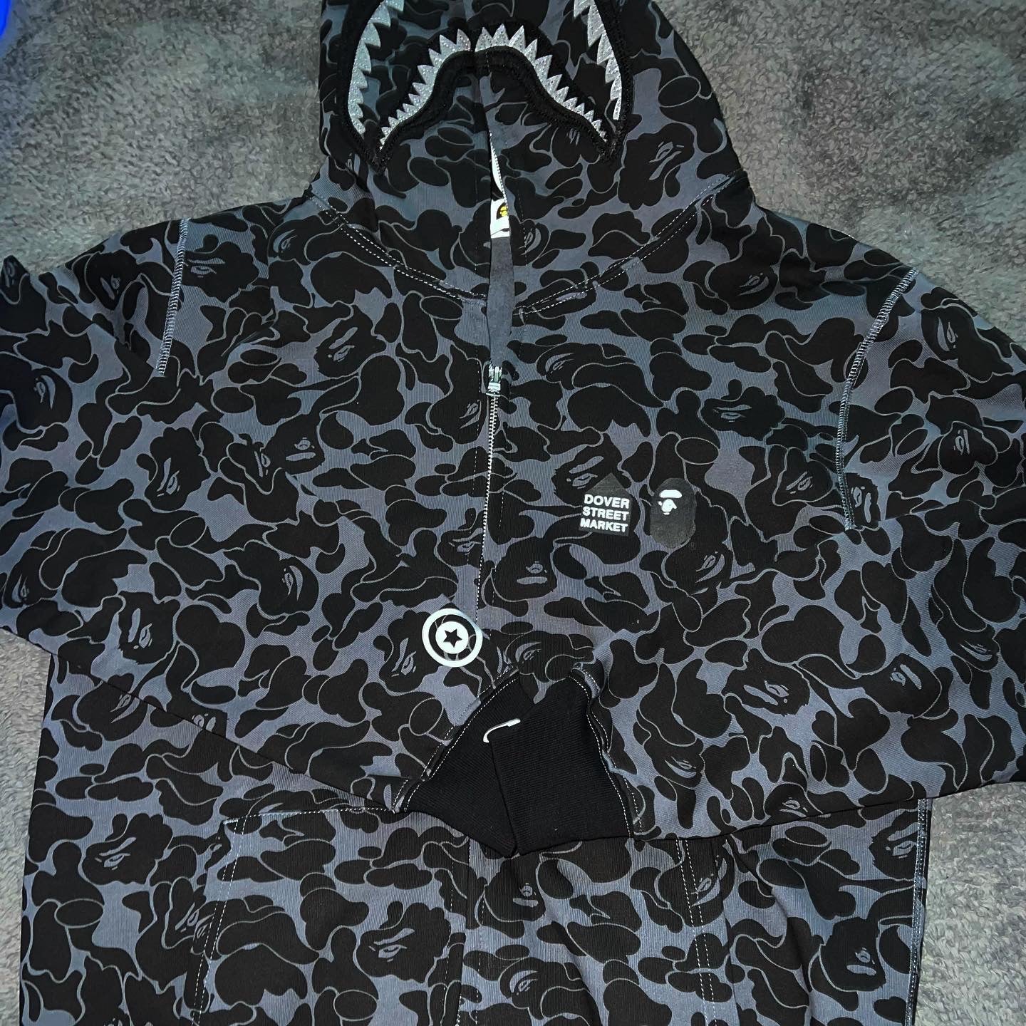 Bape x DSM Camo Hoodie image 2