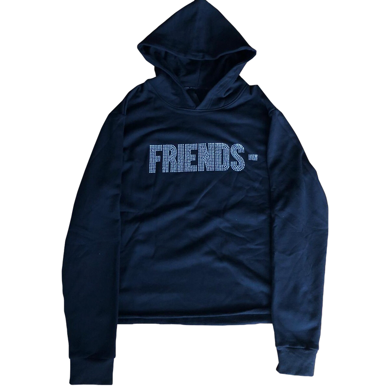 Vlone Swarovski Rhinestone Hoodie