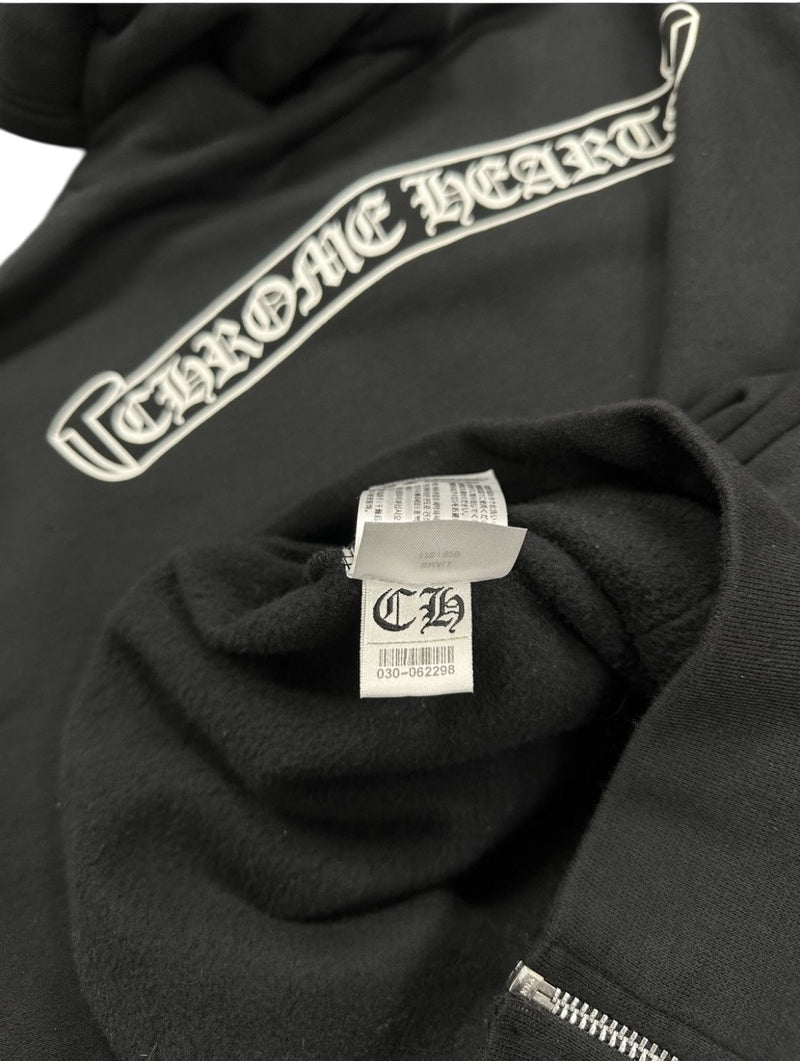 Chrome hearts multicolor cemetery zip up hoodie