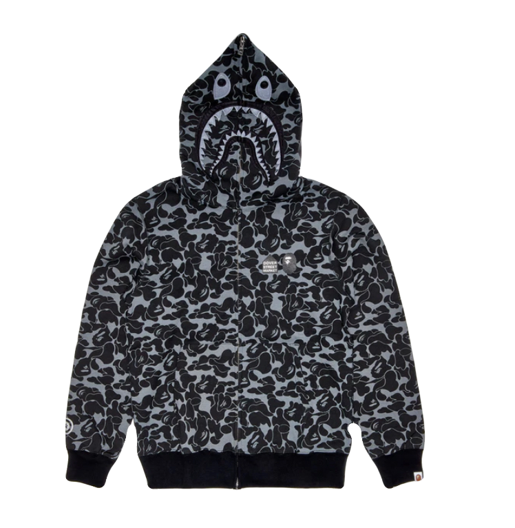 Bape x DSM Camo Hoodie image 0