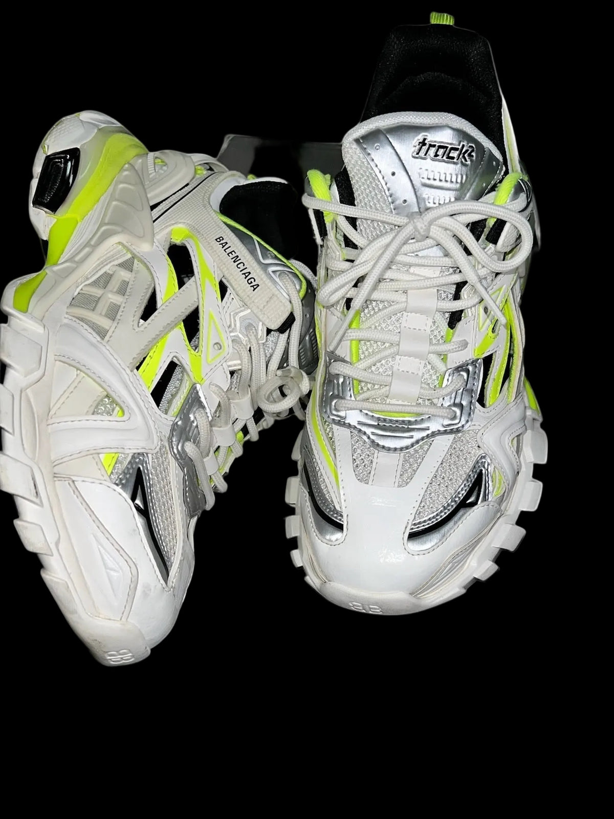 Balenciaga Track Runner White/Green image 1