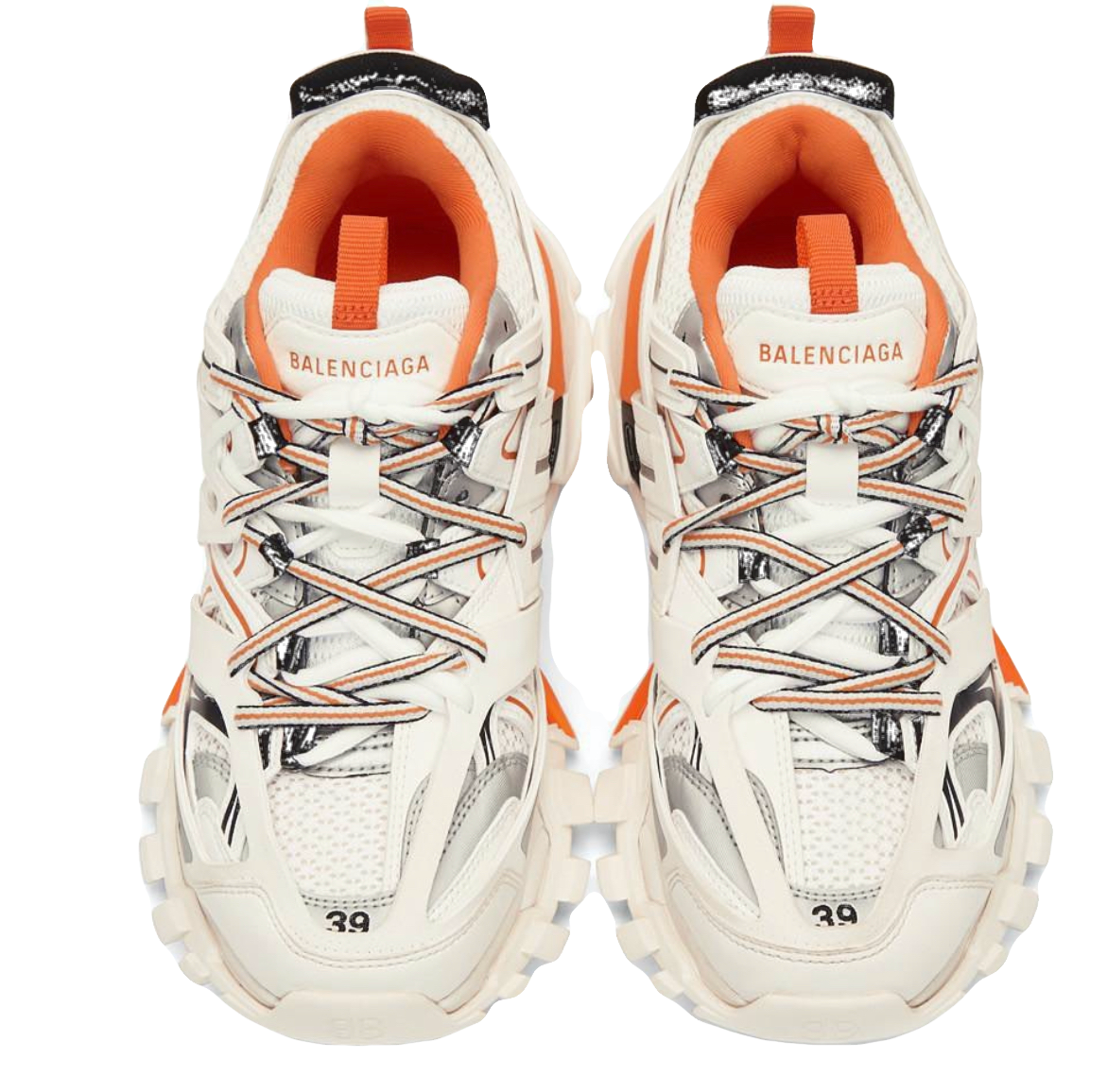 Balenciaga Track White & Orange image 0