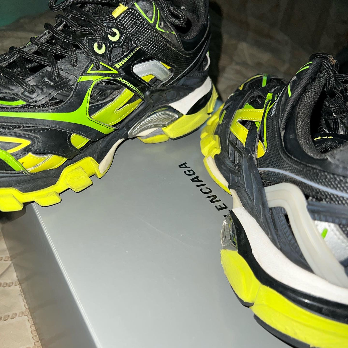 Balenciaga Track 2 Black/Green image 2