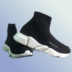 Balenciaga Speed Trainer Black White (2016) image 1